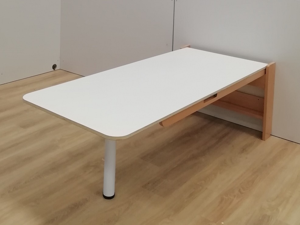 Mesa abatible a la pared