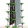 Mesa plegable 16 taburetes