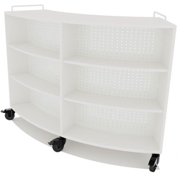 Estantería Shift+ curva doble cara