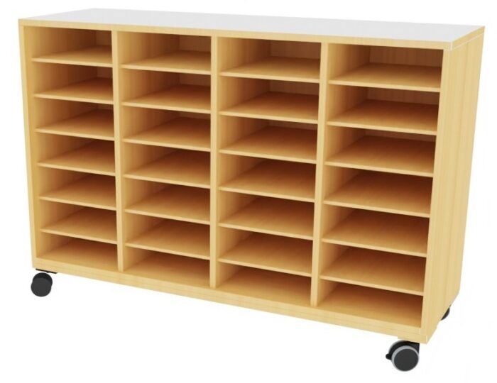 Armario 28 casillas 122x42x90cm