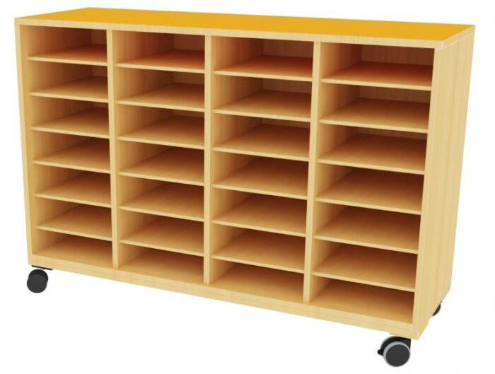 Armario 28 casillas 122x42x90cm