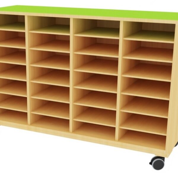 Armario 28 casillas 122x42x90cm