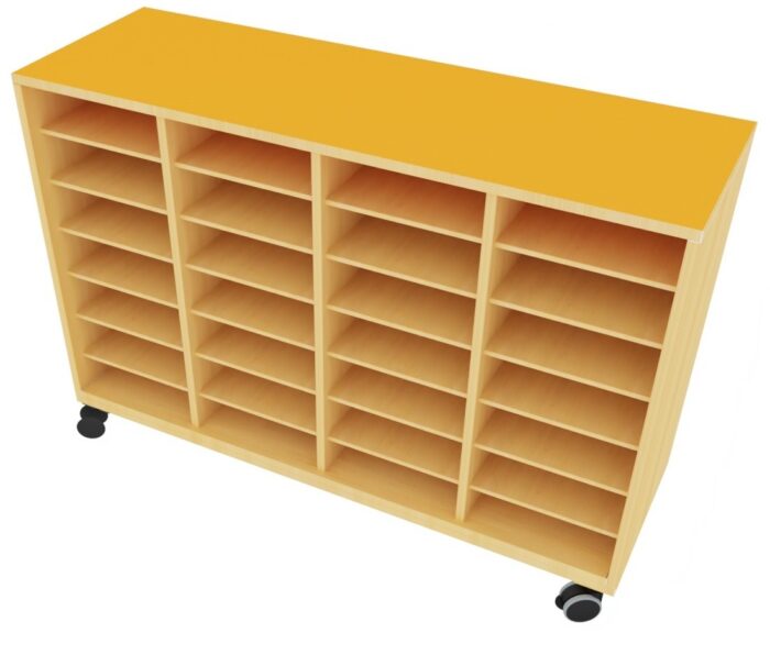 Armario 28 casillas 122x42x90cm