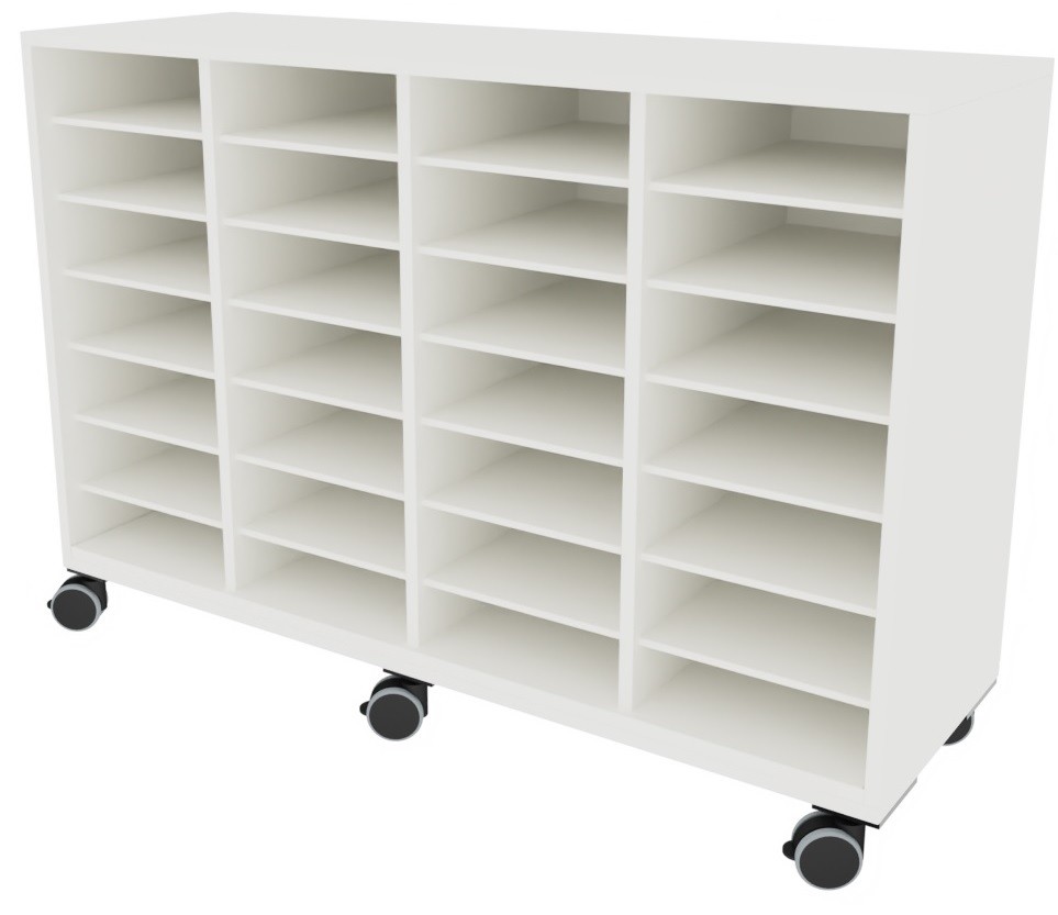 Armario 28 casillas 140x42x90cm