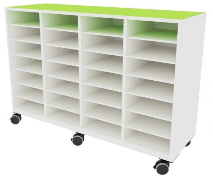 Armario 28 casillas 140x42x90cm