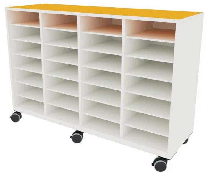 Armario 28 casillas 140x42x90cm