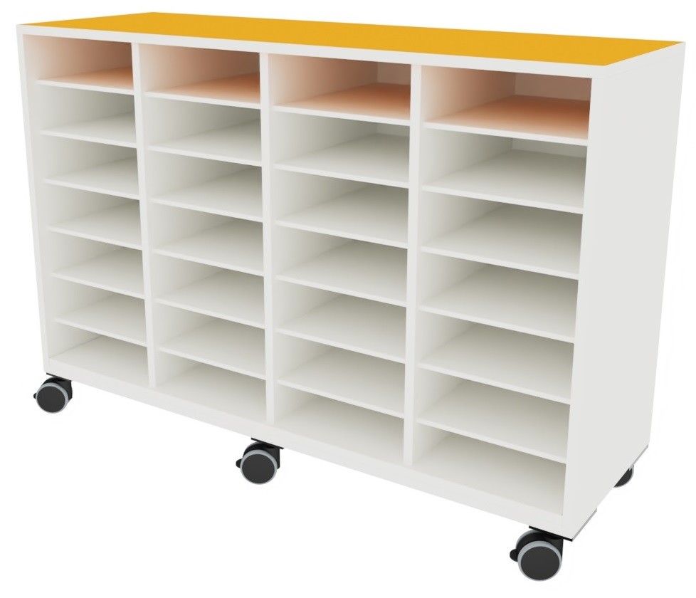 Armario 28 casillas 140x42x90cm