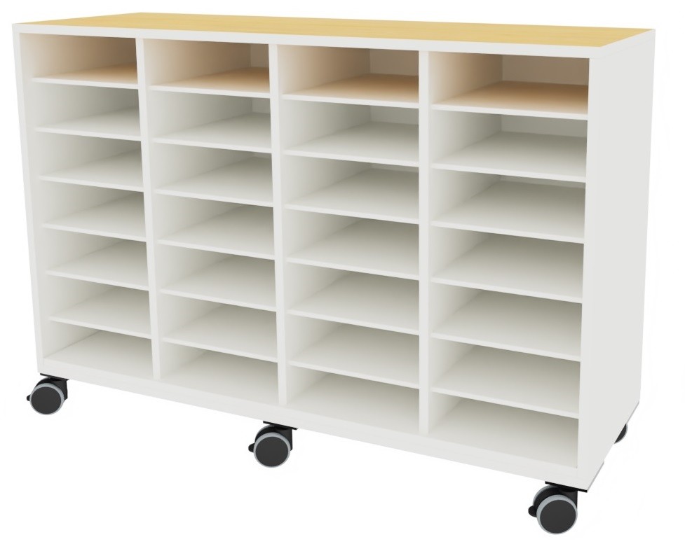 Armario 28 casillas 140x42x90cm