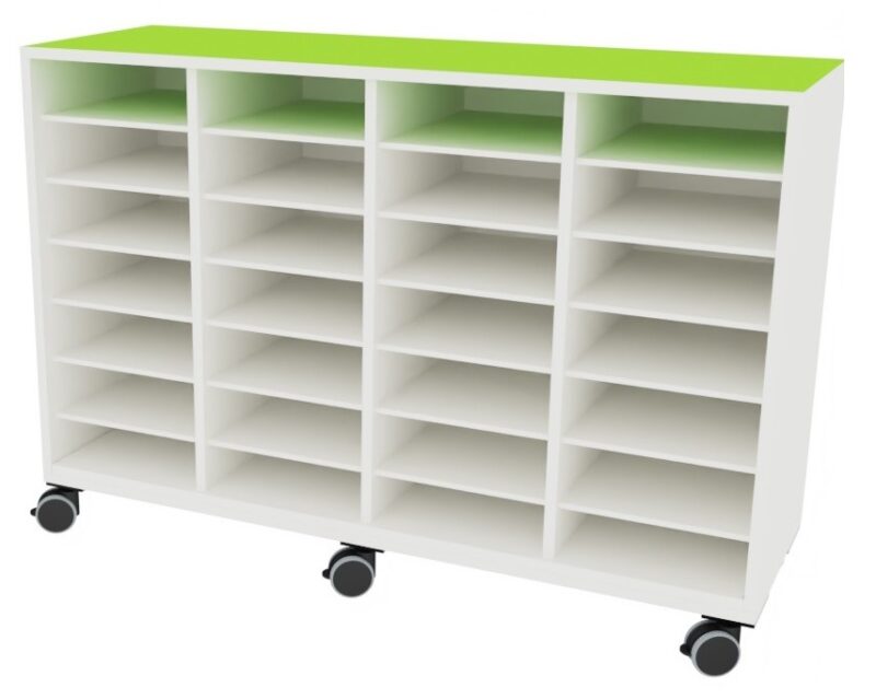 Armario 28 casillas 140x42x90cm