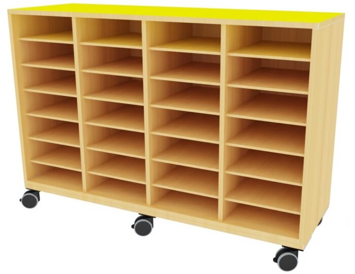 Armario 28 casillas 140x42x90cm