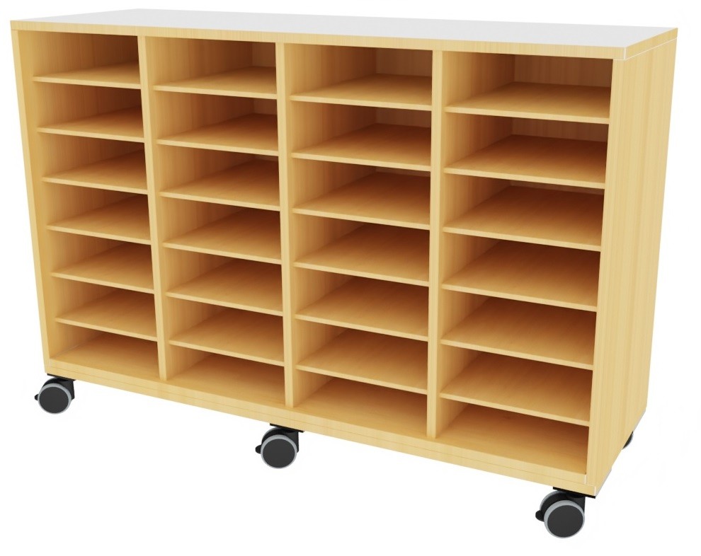 Armario 28 casillas 140x42x90cm