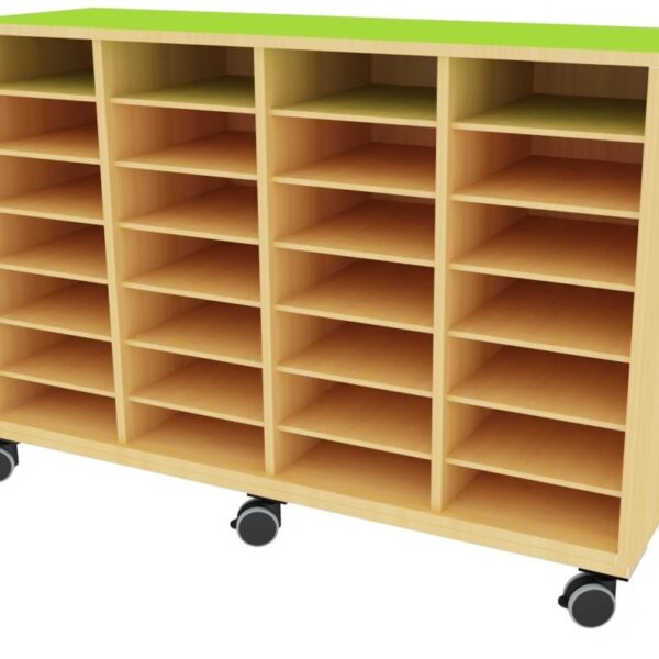 Armario 28 casillas 140x42x90cm