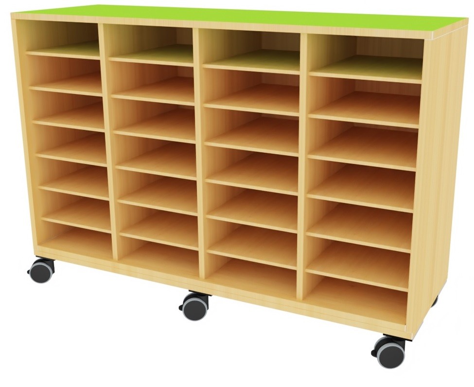 Armario 28 casillas 140x42x90cm