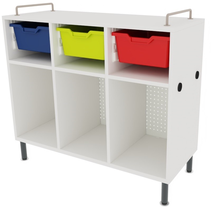 Casillero mochilas Shift+ con gavetas Casillero mochilas Shift+ con gavetas