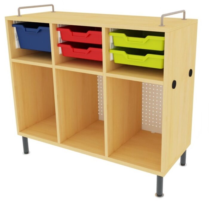 Casillero mochilas Shift+ con gavetas