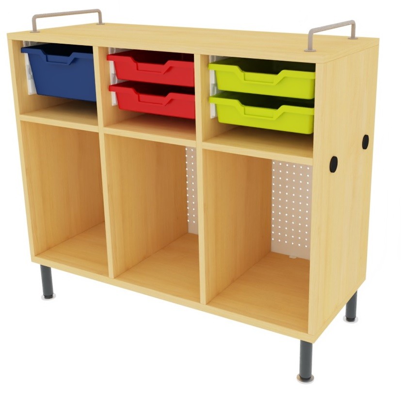 Casillero mochilas Shift+ con gavetas Casillero mochilas Shift+ con gavetas