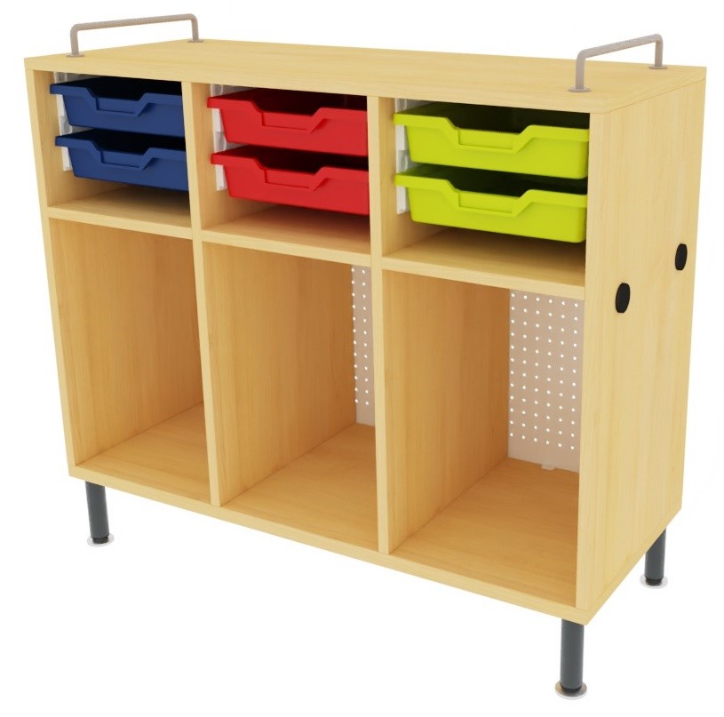 Casillero mochilas Shift+ con gavetas Casillero mochilas Shift+ con gavetas