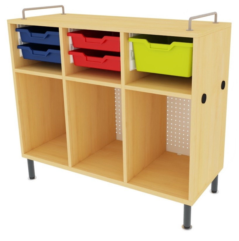 Casillero mochilas Shift+ con gavetas Casillero mochilas Shift+ con gavetas