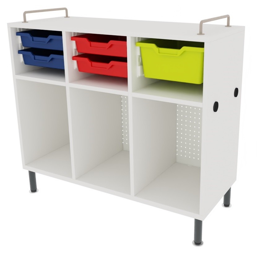 Casillero mochilas Shift+ con gavetas Casillero mochilas Shift+ con gavetas