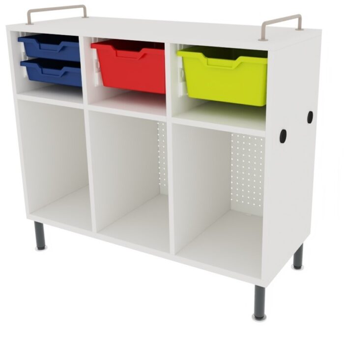 Casillero mochilas Shift+ con gavetas