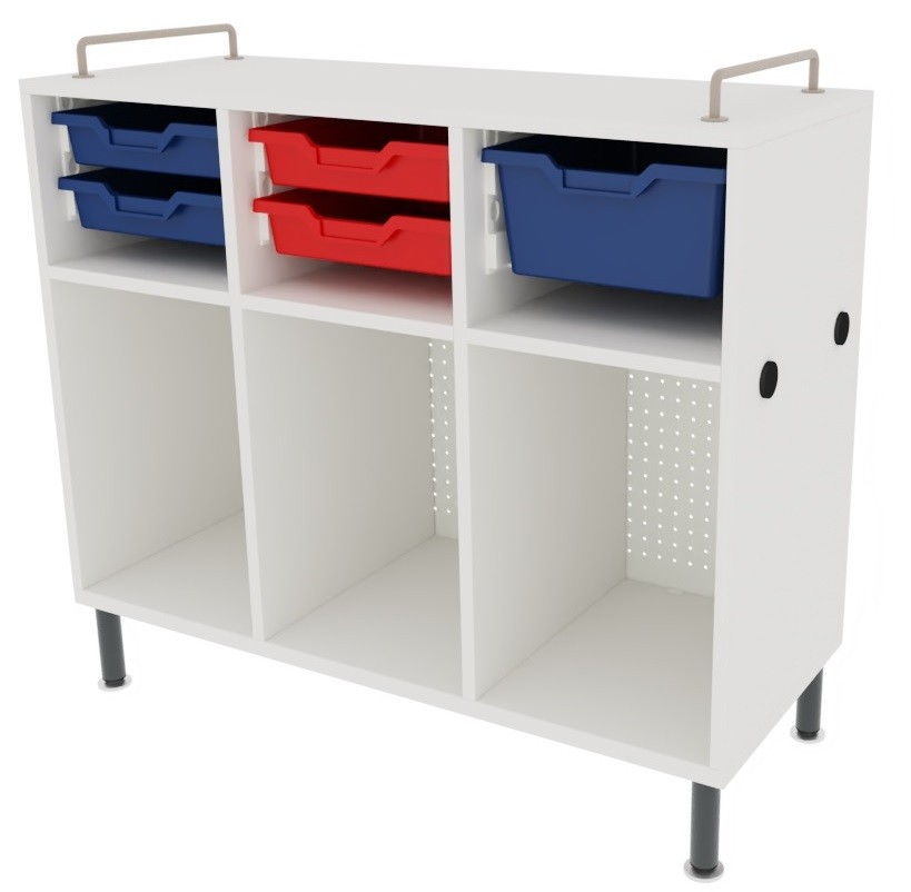 Casillero mochilas Shift+ con gavetas Casillero mochilas Shift+ con gavetas