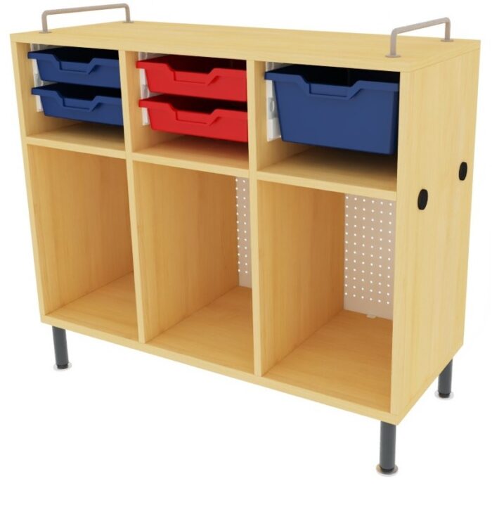 Casillero mochilas Shift+ con gavetas