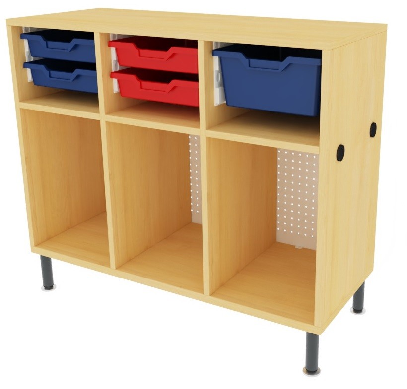 Casillero mochilas Shift+ con gavetas Casillero mochilas Shift+ con gavetas