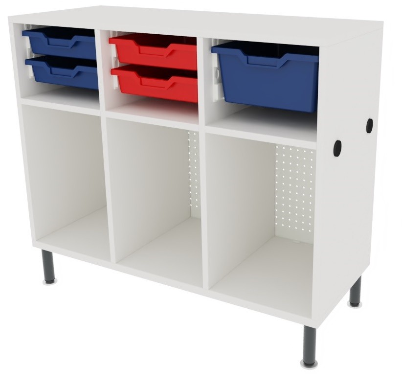 Casillero mochilas Shift+ con gavetas Casillero mochilas Shift+ con gavetas