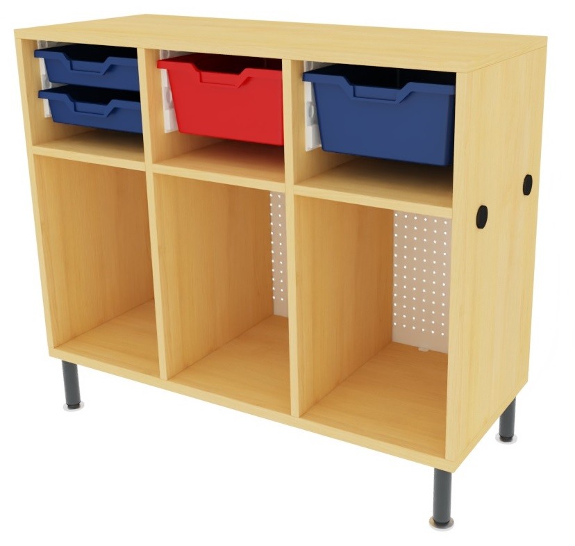 Casillero mochilas Shift+ con gavetas Casillero mochilas Shift+ con gavetas