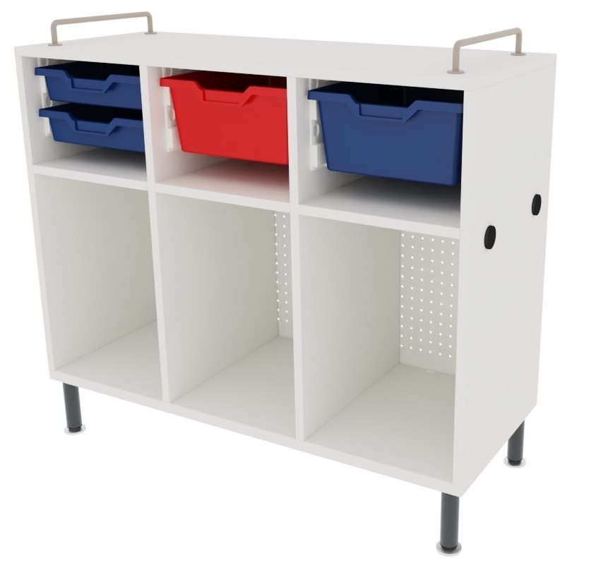 Casillero mochilas Shift+ con gavetas Casillero mochilas Shift+ con gavetas