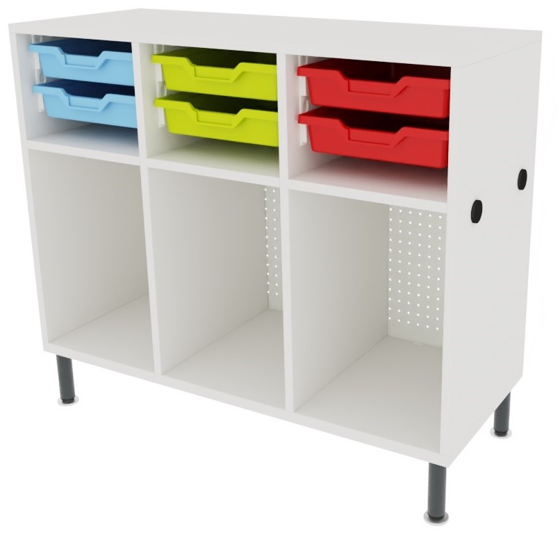 Casillero mochilas Shift+ con gavetas Casillero mochilas Shift+ con gavetas