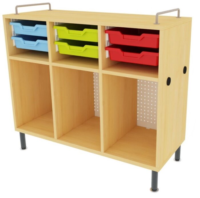 Casillero mochilas Shift+ con gavetas