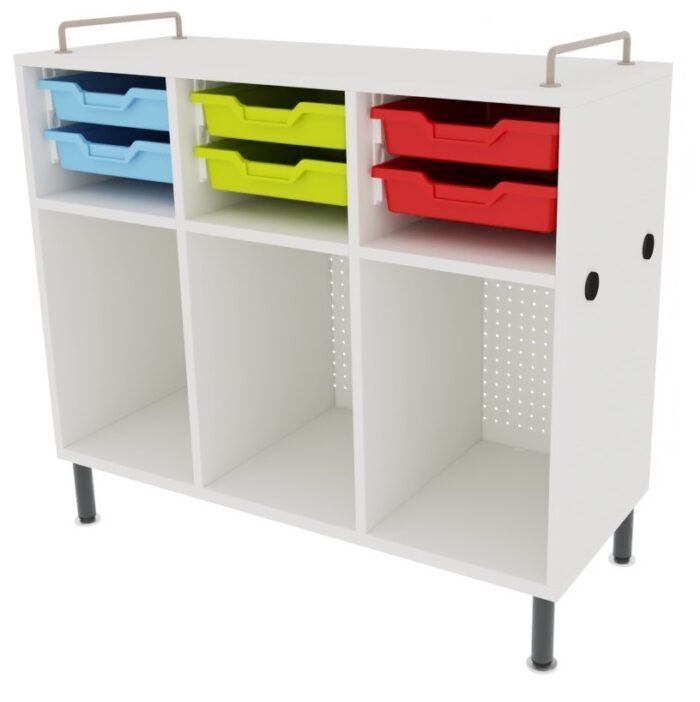 Casillero mochilas Shift+ con gavetas