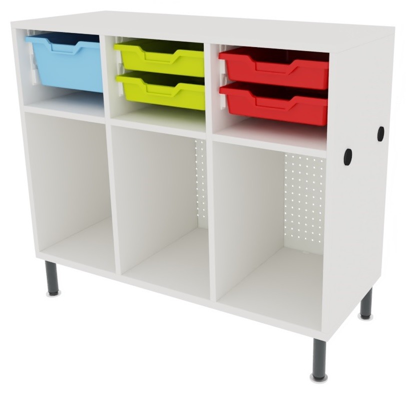 Casillero mochilas Shift+ con gavetas Casillero mochilas Shift+ con gavetas