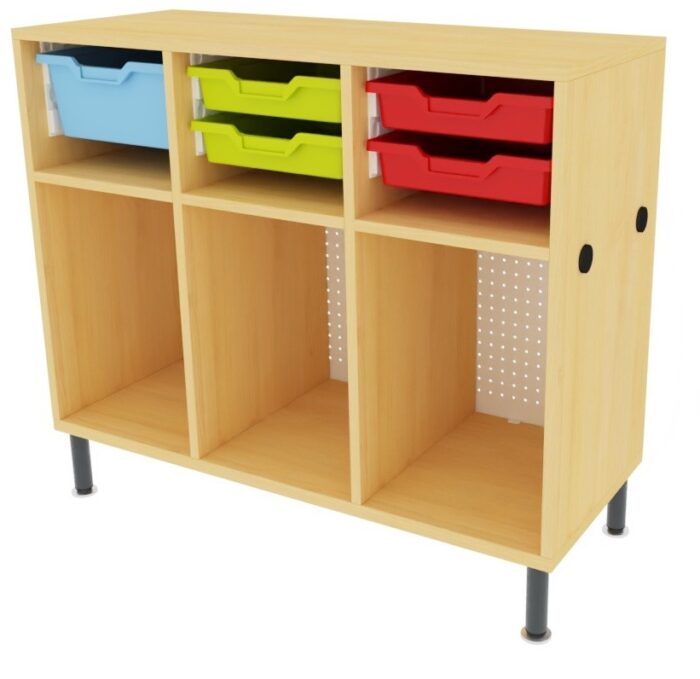 Casillero mochilas Shift+ con gavetas