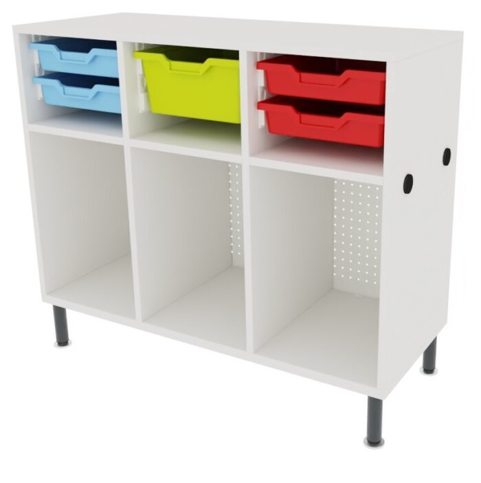 Casillero mochilas Shift+ con gavetas