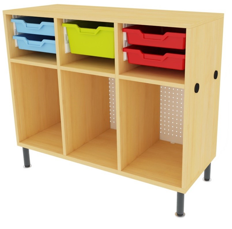 Casillero mochilas Shift+ con gavetas Casillero mochilas Shift+ con gavetas