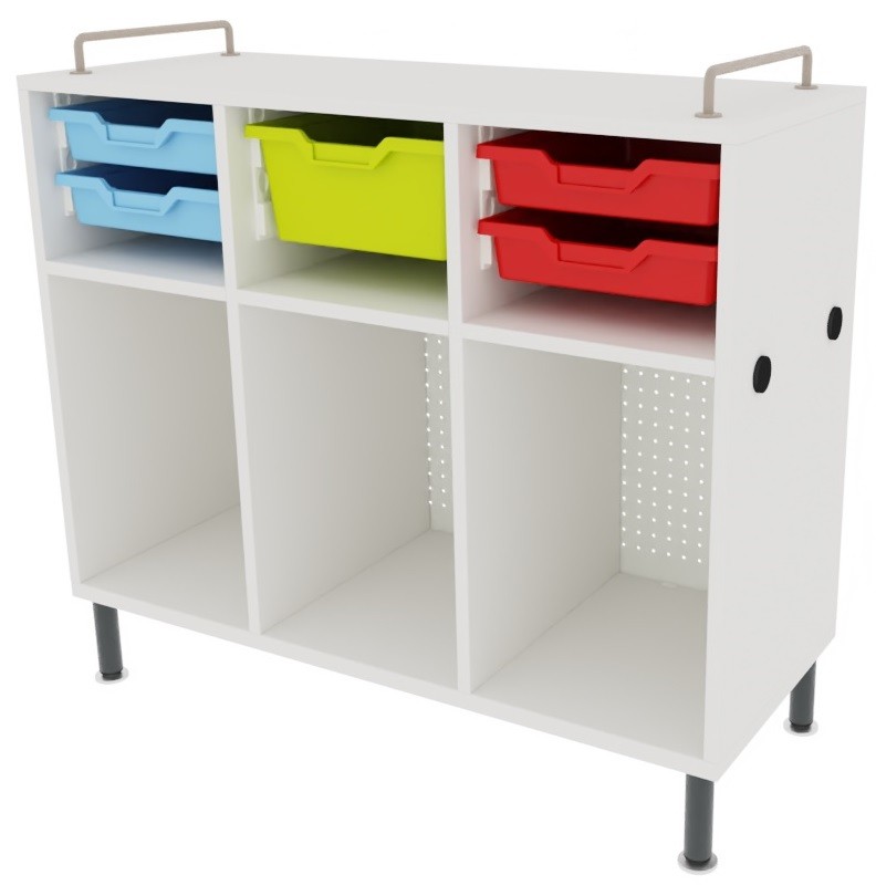 Casillero mochilas Shift+ con gavetas Casillero mochilas Shift+ con gavetas