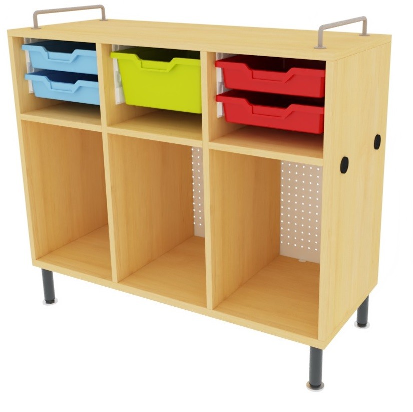 Casillero mochilas Shift+ con gavetas Casillero mochilas Shift+ con gavetas