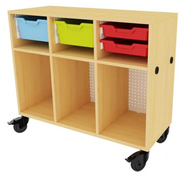 Casillero mochilas Shift+ con gavetas