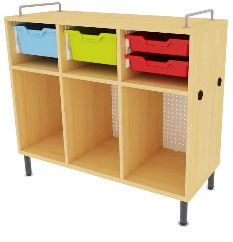 Casillero mochilas Shift+ con gavetas Casillero mochilas Shift+ con gavetas