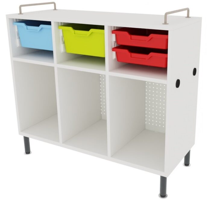 Casillero mochilas Shift+ con gavetas