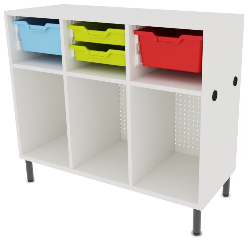 Casillero mochilas Shift+ con gavetas Casillero mochilas Shift+ con gavetas