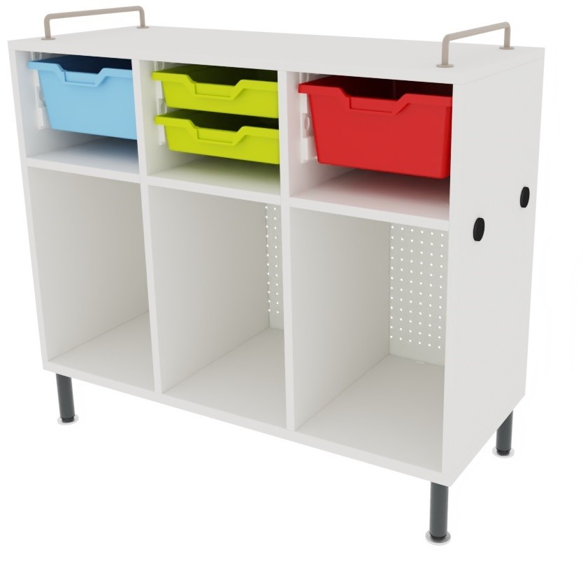 Casillero mochilas Shift+ con gavetas Casillero mochilas Shift+ con gavetas