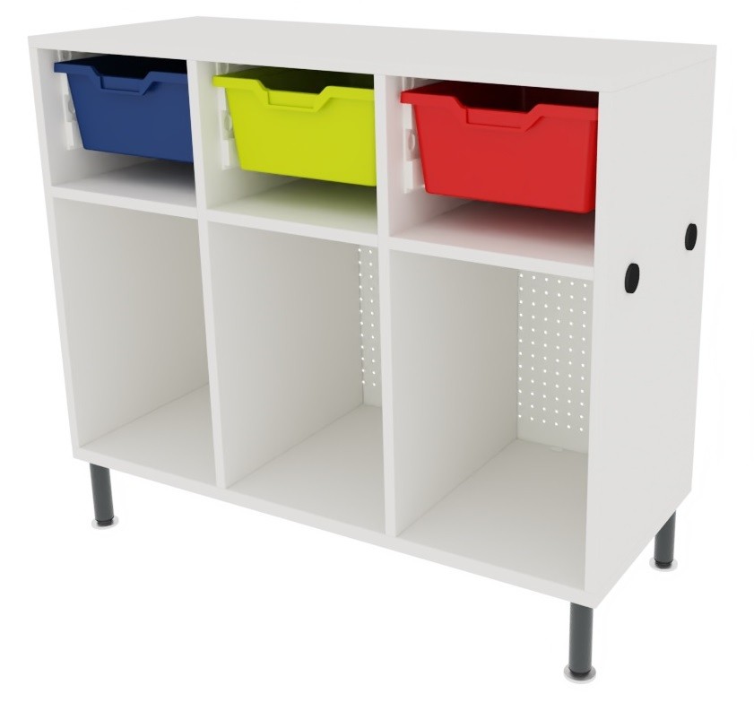 Casillero mochilas Shift+ con gavetas Casillero mochilas Shift+ con gavetas