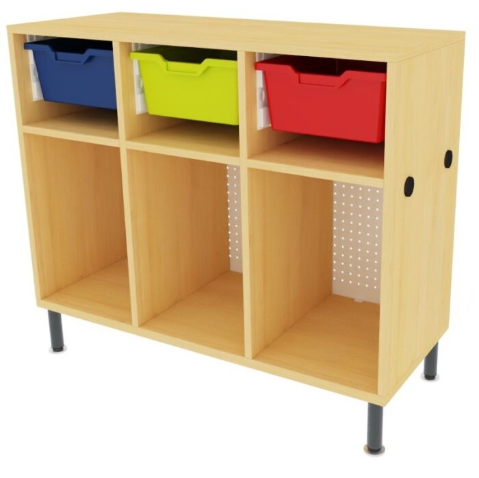 Casillero mochilas Shift+ con gavetas