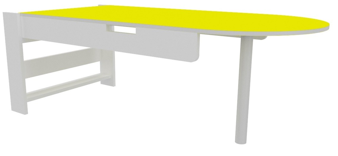 Mesa abatible a la pared