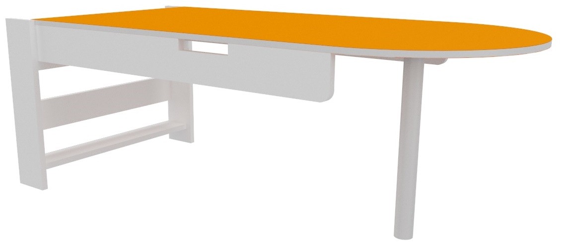 Mesa abatible a la pared