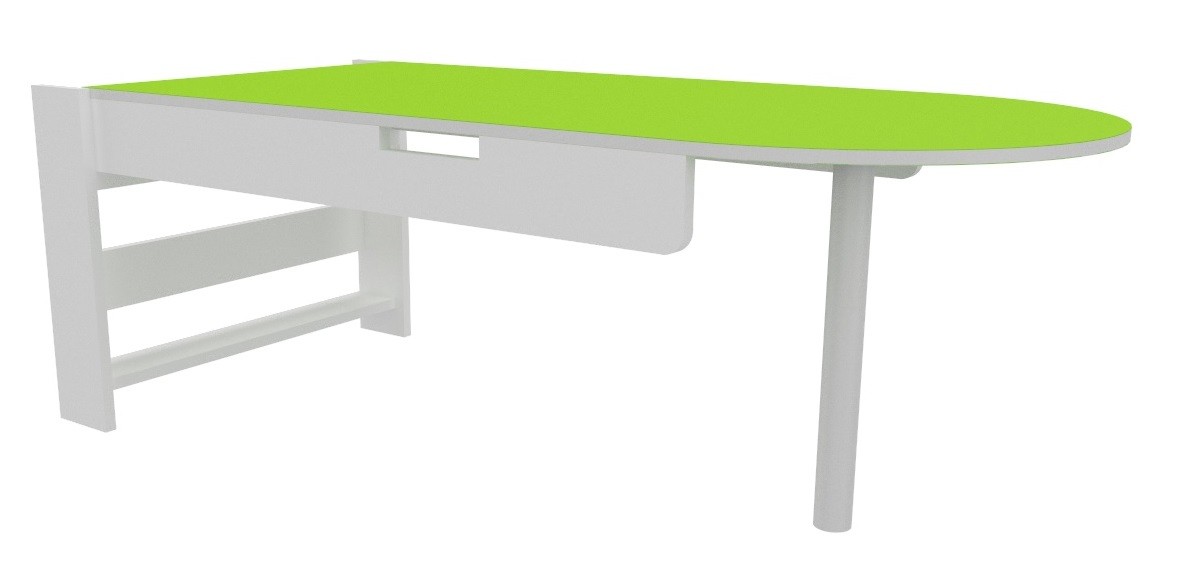 Mesa abatible a la pared