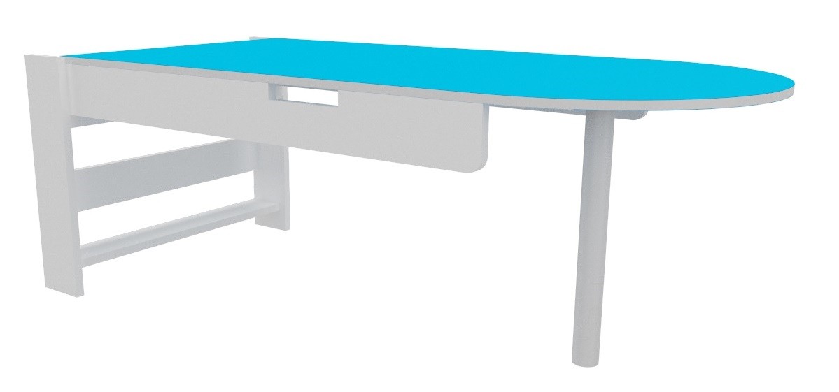 Mesa abatible a la pared